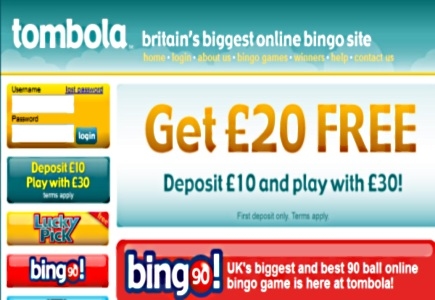 UK Tombola Launches Its Bingo90 via Mobile Channel