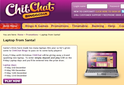 ChitChat Bingo - £4000 Live Xmas Tree