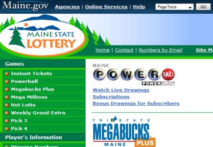 No Internet Lottery Plans In Maine