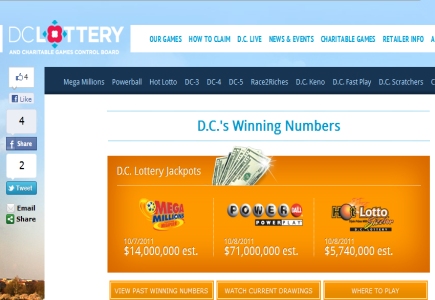 Rebid for D.C. Lottery Online Provisions