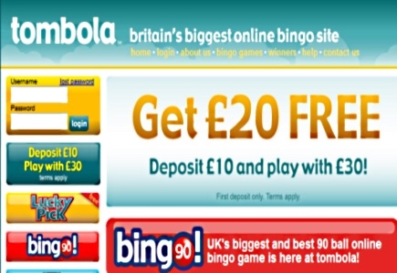 UK Tombola Launches Its Bingo90 via Mobile Channel