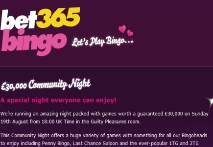 Bet365 Host £30k Event