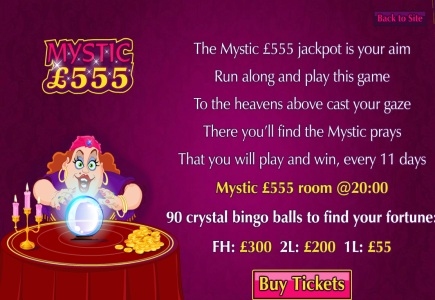 Bingo3X and the £555 Jackpot