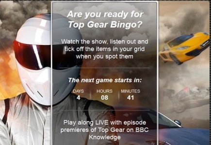 BBC Launches Top Gear Bingo!