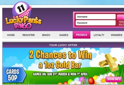 New Winners & Easter Promotions @ Lucky Pants Bingo