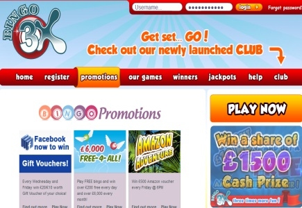 Centenary Club the Best of the Daily Jackpots at Bingo3X