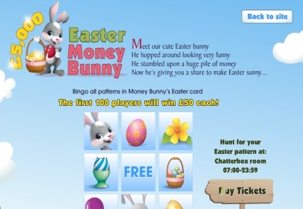 Bingo3X Award £5k Easter Bonus Cash