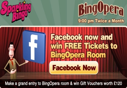 Sparkling Bingo brings £320 worth vouchers for free tickets 