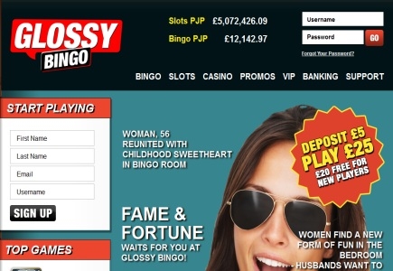 Microgaming Presents Glossy Bingo 