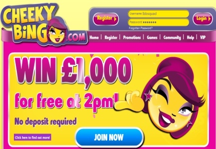 Last Chance to Play Cheeky Bingo’s £500 Free Bingo Games