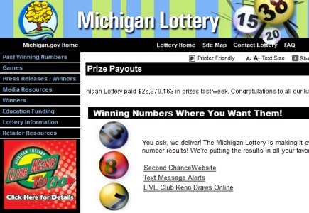 Update: Michigan Online Lottery Plans Postponed Indefinitely