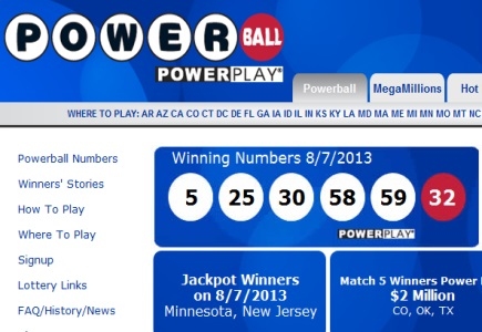 US Powerball Lottery Three Way Split