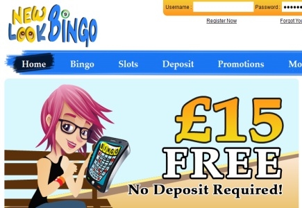 Deposit and win £1000 on New Look Bingo