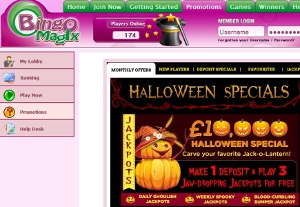 Bingo MagiX has piled up the Halloween Surprises 