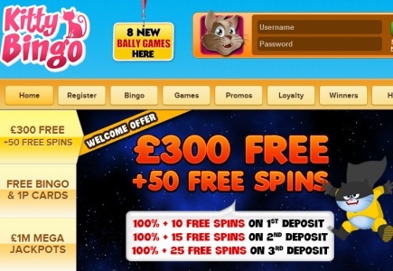 7 Days of Free Games at Kitty Bingo