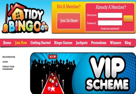 Jackpot For The VIP At Tidy Bingo