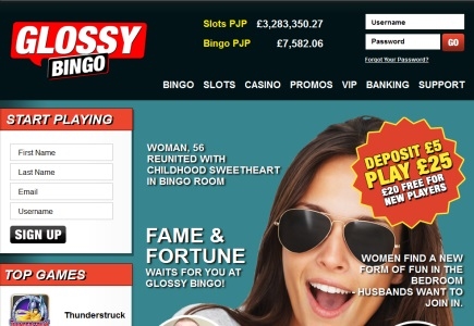 Glossy Bingo Launches Microgaming HTML5 Mobile Bingo