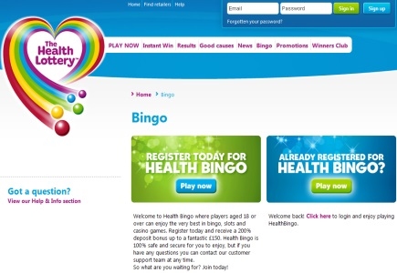 Health Bingo Launches
