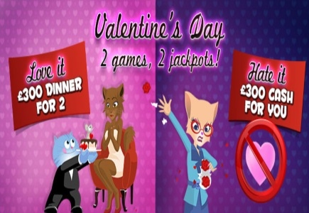 Love or Hate Valentine's Day at Kitty Bingo