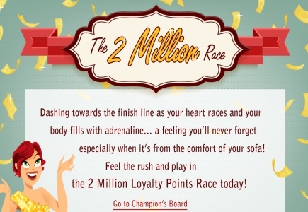 Join the 2 Million race at Bingo3X