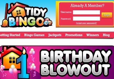 Have A Birthday Blowout At Tidy Bingo
