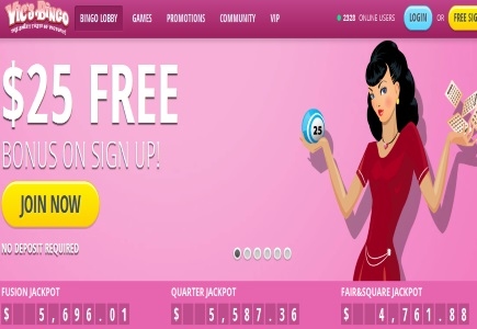 Vic’s Bingo Promotes New Features and Refreshed Site