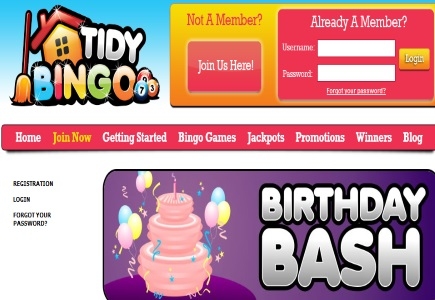 Celebrate Your Birthday With A Bash At Tidy Bingo