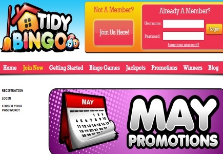 Deposits Back And More At Tidy Bingo