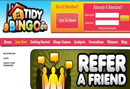 Reap The Rewards For Referring A Friend To Tidy Bingo