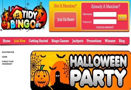 Will It Be A Trick Or A Treat From Tidy Bingo?