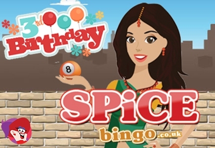 April Birthday Festivities at Spice Bingo