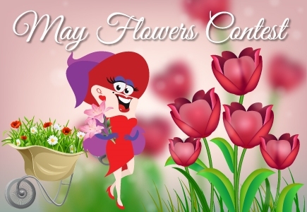Bingo Betty Hosts $150 May Flowers Contest