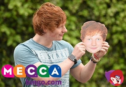 Mecca Bingo’s Ed Sheeran Look-a-like