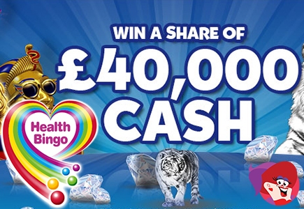 Health Bingo’s £40,000 Super 8 Cash Giveaway