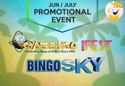 CyberBingo, BingoSKY and BingoFest Host Several June/July Promotional Events