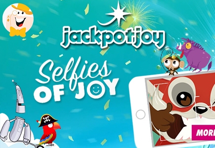 Selfies of Joy at Jackpotjoy