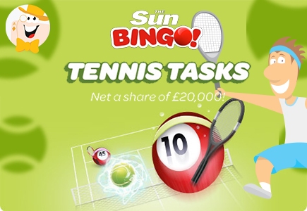 Sun Bingo Hosts Tennis Tasks Promotion