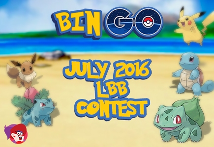 Name Your Own Bingo Pokémon in the $150 LBB BinGo July 2016 Contest