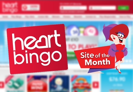 LBB July 2016 Site of the Month: Heart Bingo
