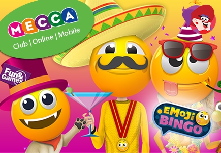 Mecca Bingo £10k Emoji Escalator Jackpots Event