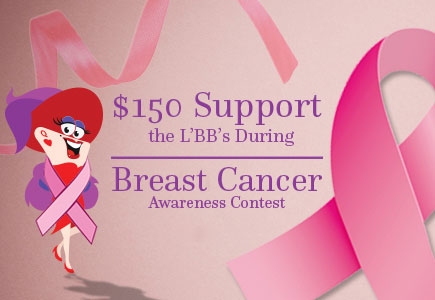 Let's Spread the Word with LBB's $150 Breast Cancer Awareness Contest