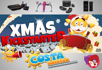 Get a Head Start on the Holidays with Costa Bingo’s XMAS Kickstarter