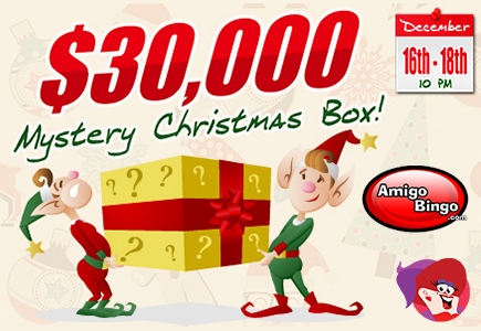 Amigo Bingo’s Limited-Time $30K Mystery Christmas Box