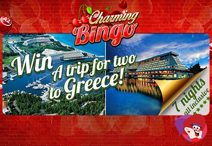 Charming Bingo Greece Vacation Giveaway
