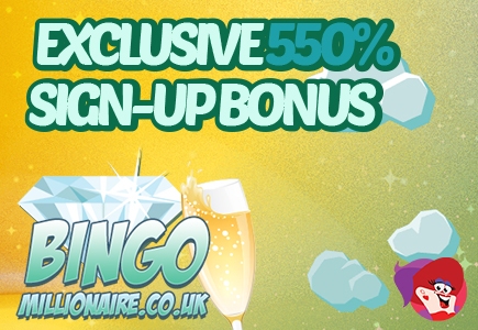Bingo Millionaire Spreading Love with 550% Exclusive Bonus