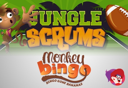 Monkey Bingo Hosts Jungle Scrums Game