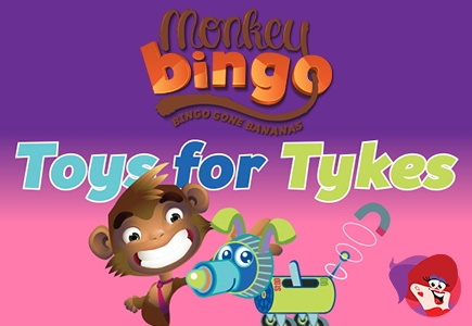 Monkey Bingo's Toys for Tykes Event
