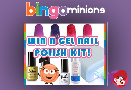 Win a Gel Nail Polish Starter Kit from Bingo Minions