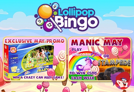 May Promotions at Lollipop Bingo 