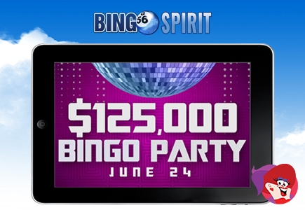 Bingo Spirit Invites Members to $125K Bingo Party
